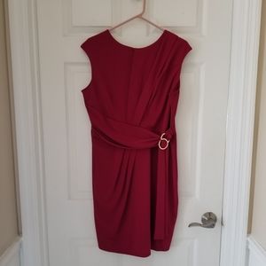 London Dress Company Wrap Buckle dress